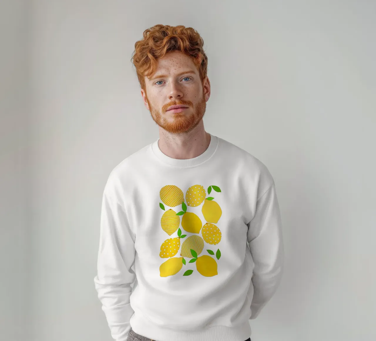 Folla di limoni felpa da Orara Studio