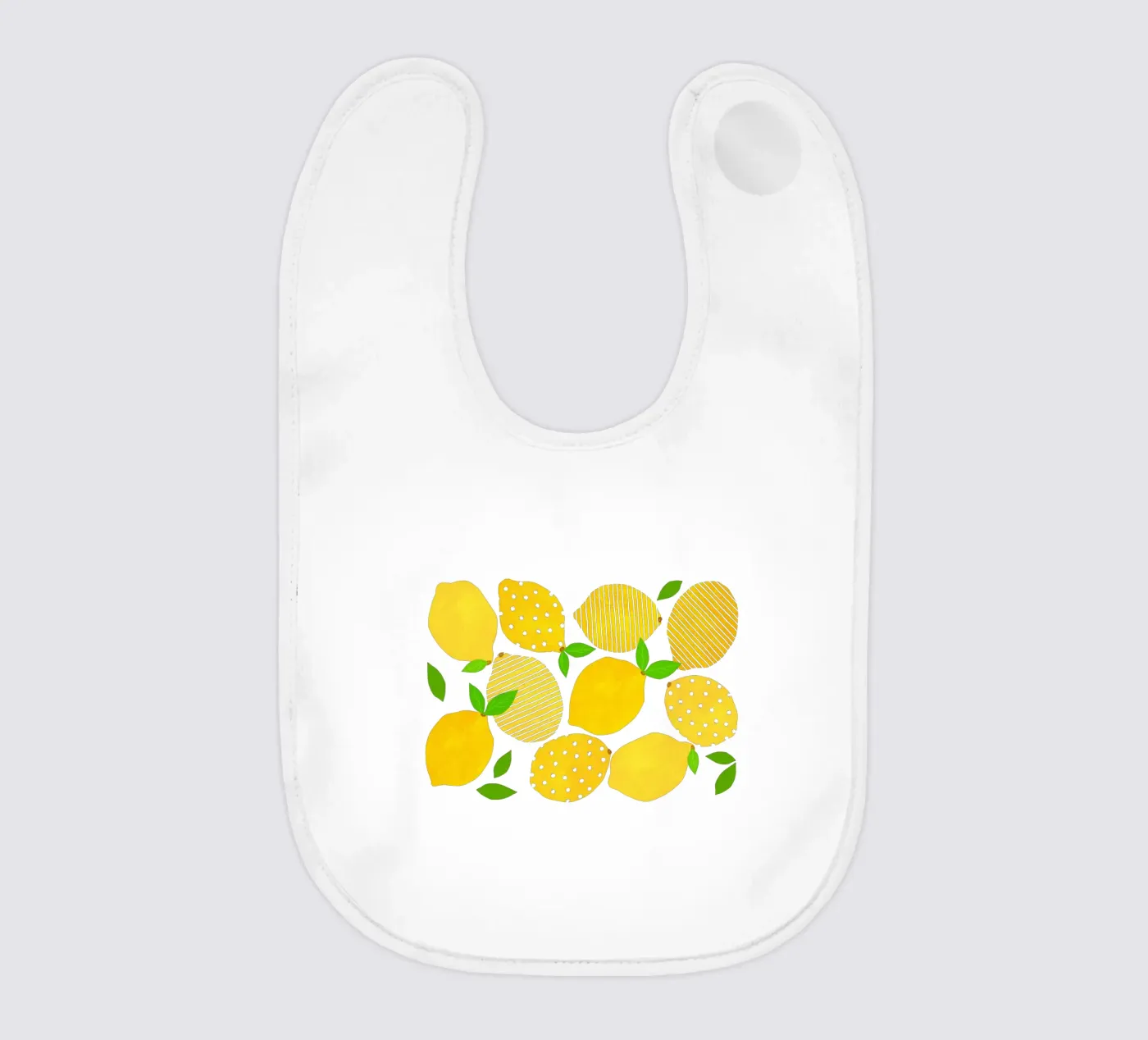 Lemon Crowd bavaglino da Orara Studio