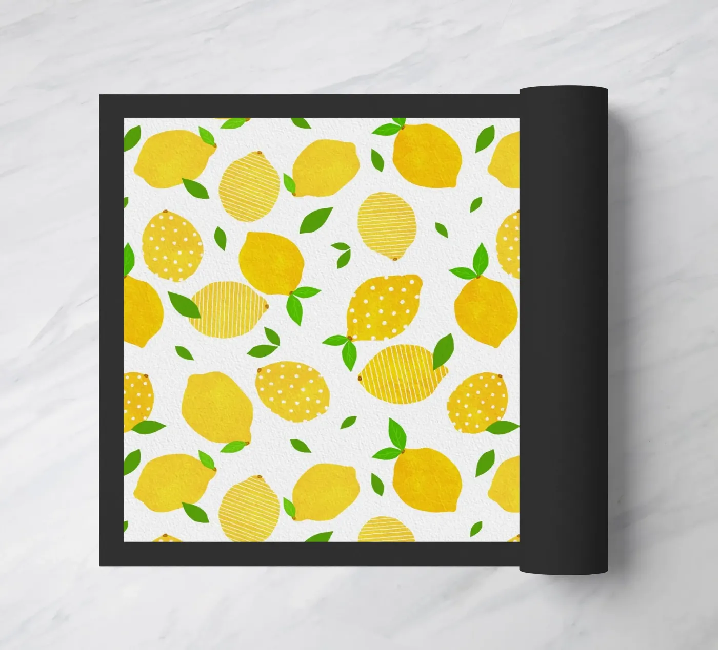 Folla di limoni zerbino da Orara Studio