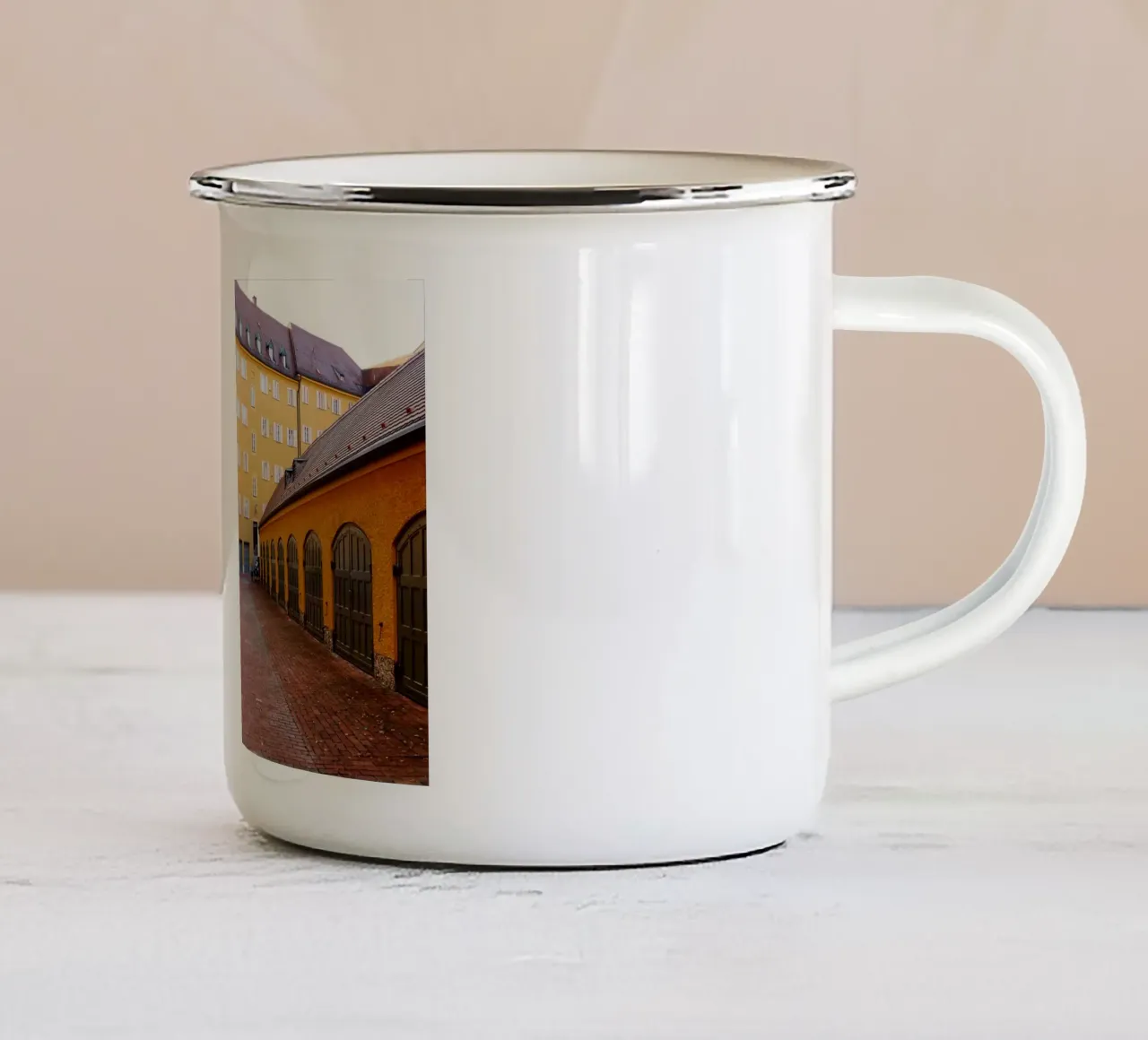 Borstei, Monaco (Moosach) tazza in smalto da Borstei München