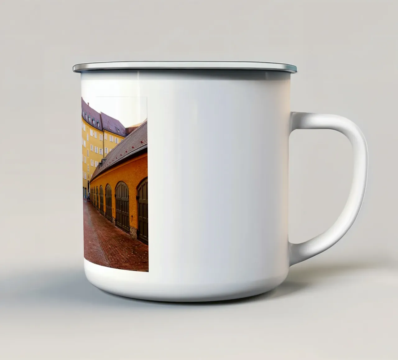 Borstei, Monaco (Moosach) tazza in smalto da Borstei München