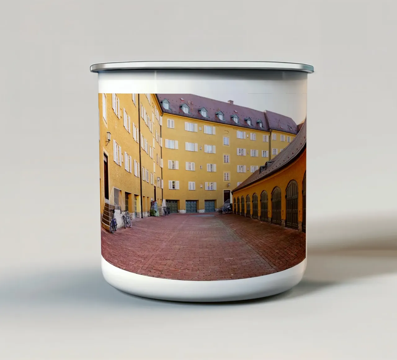 Borstei, Monaco (Moosach) tazza in smalto da Borstei München