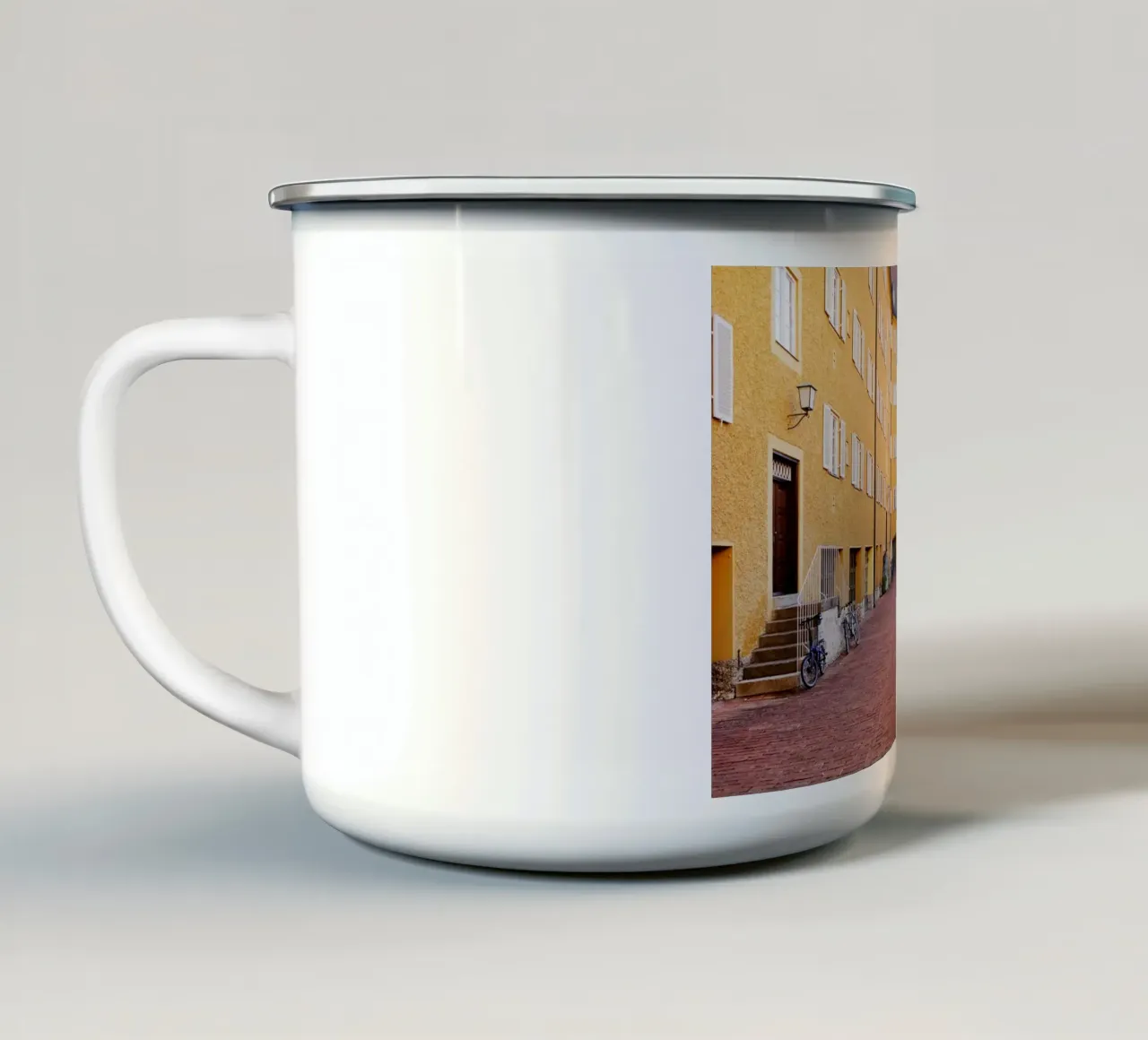 Borstei, Monaco (Moosach) tazza in smalto da Borstei München