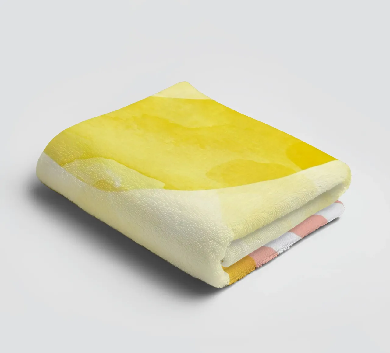 Zitrone Abstrakt Handtuch von Orara Studio