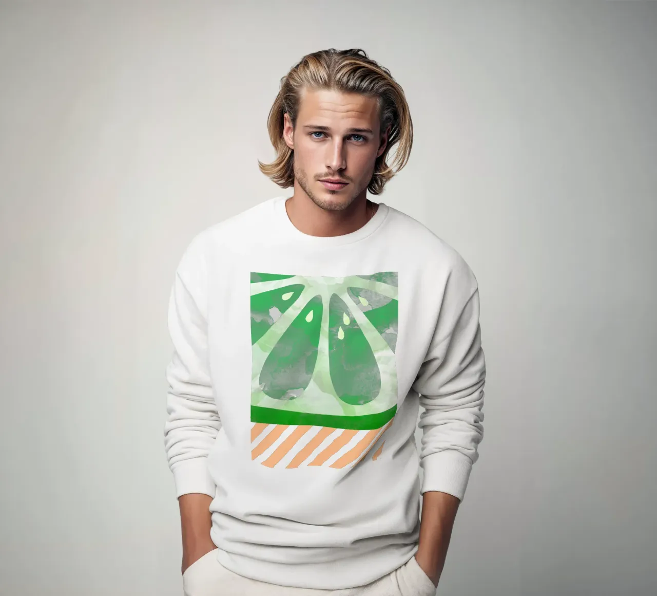 Calce Astratto felpa da Orara Studio