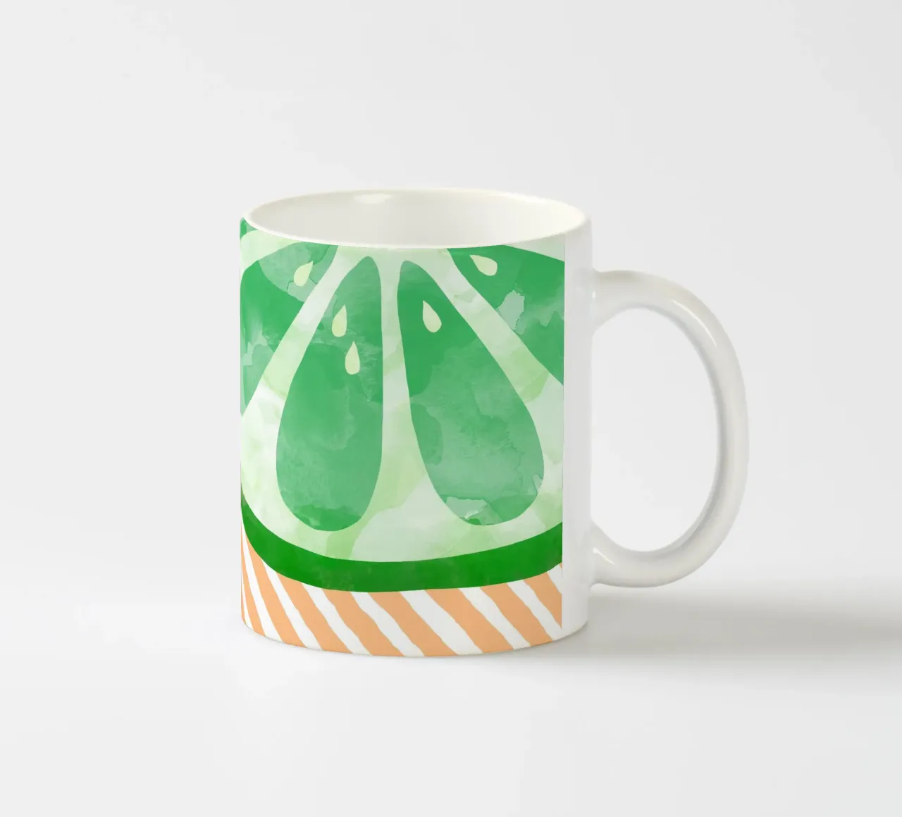Calce Astratto tazza in ceramica da Orara Studio