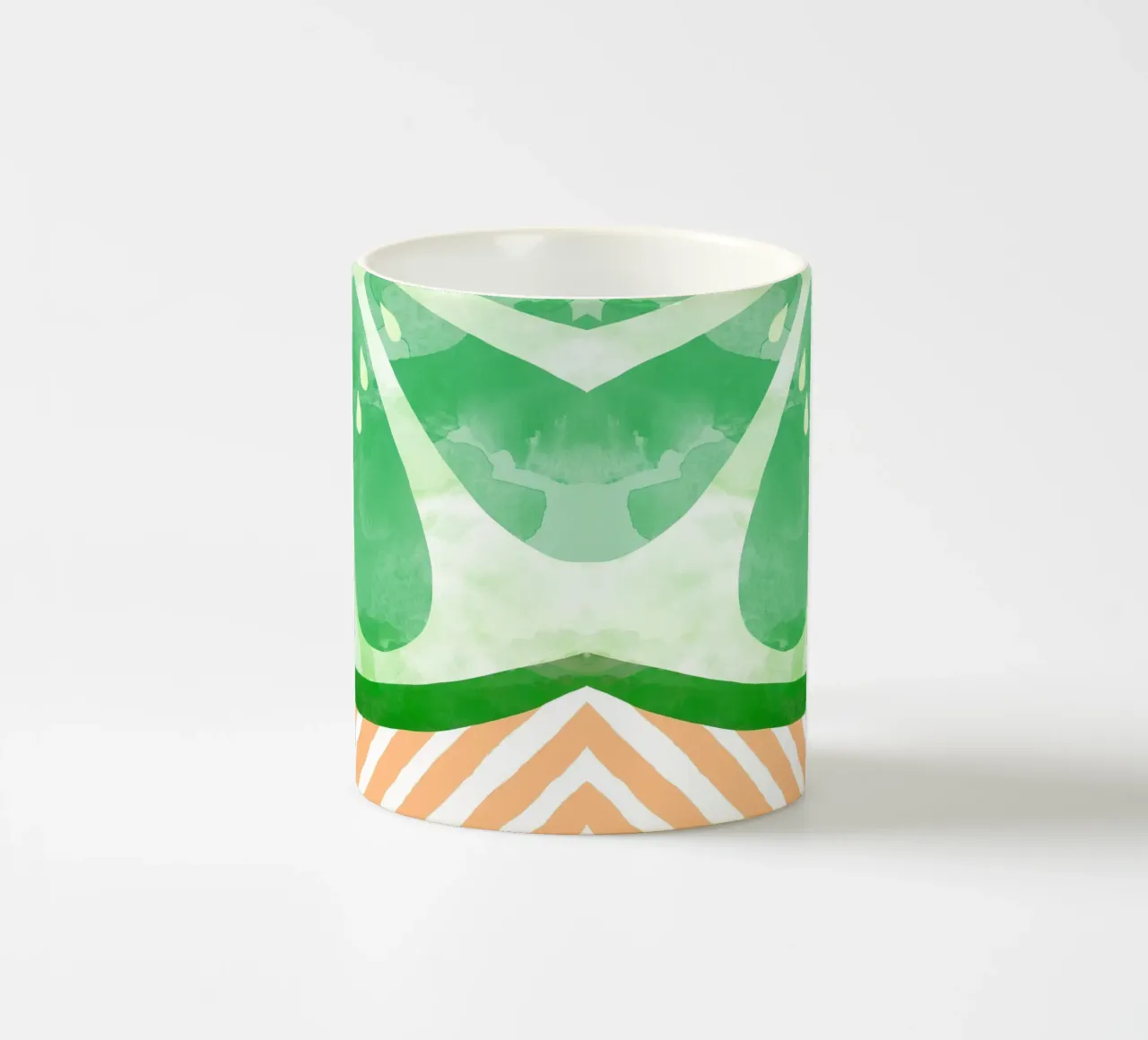 Calce Astratto tazza in ceramica da Orara Studio