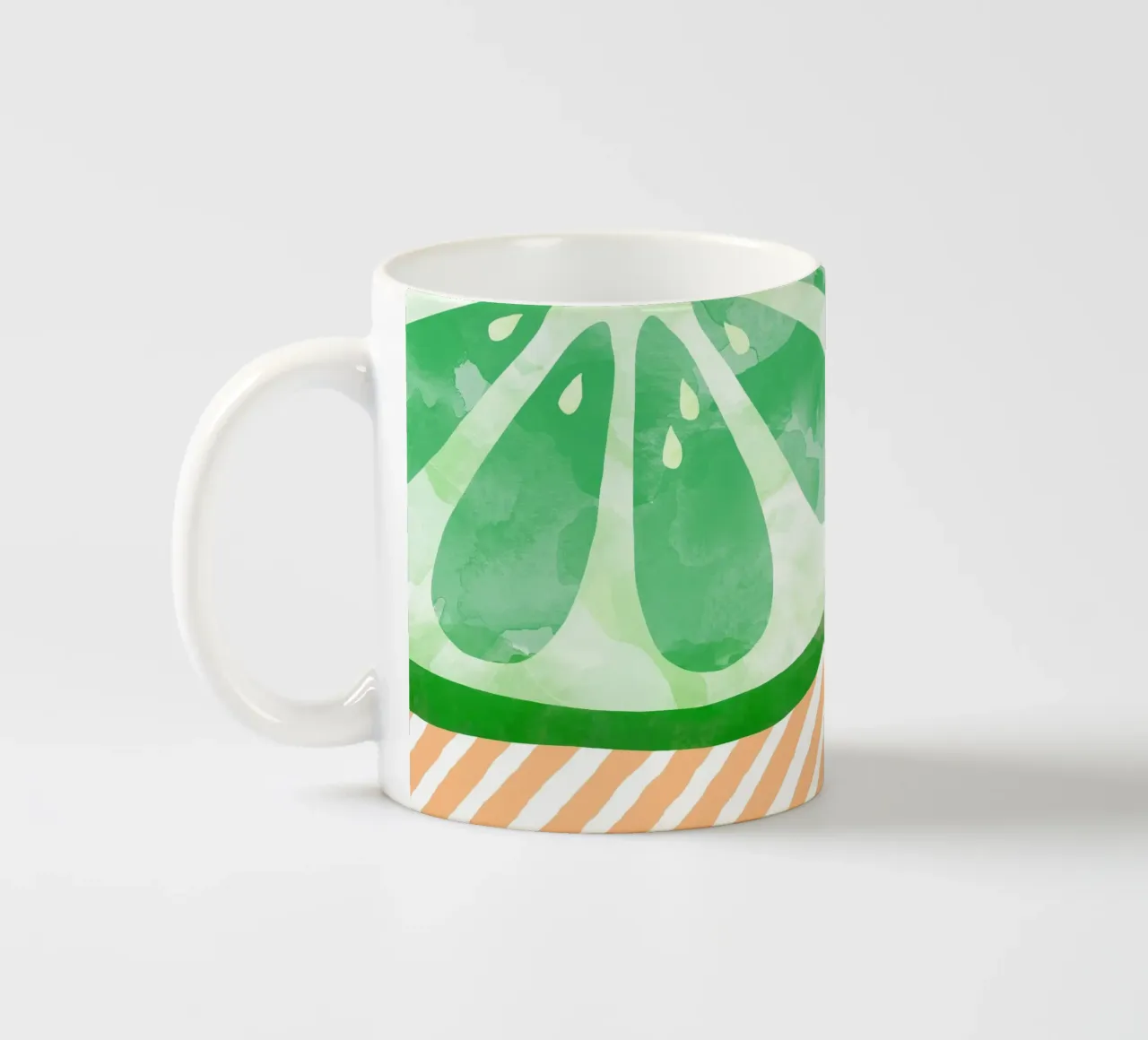 Calce Astratto tazza in ceramica da Orara Studio