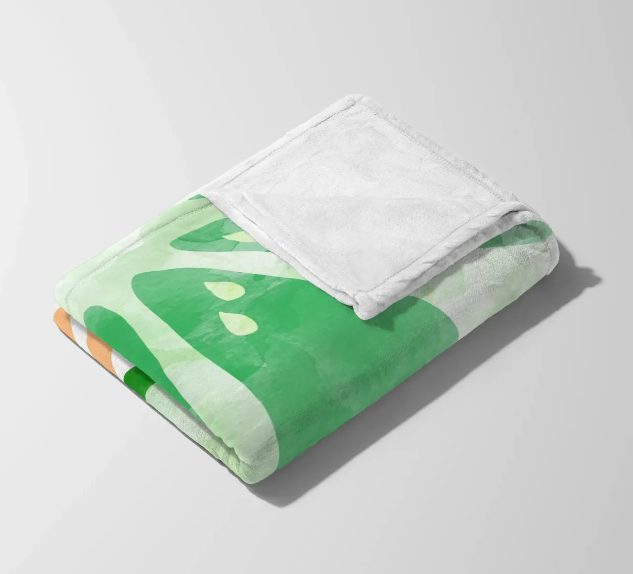Calce Astratto coperta in pile da Orara Studio