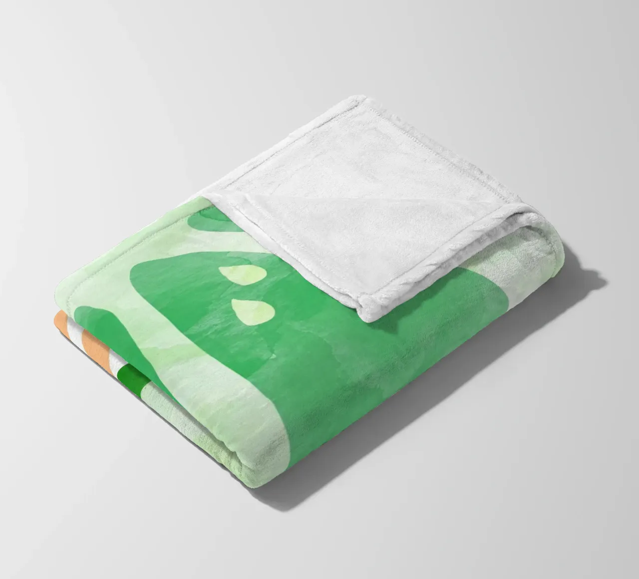 Calce Astratto coperta in pile da Orara Studio