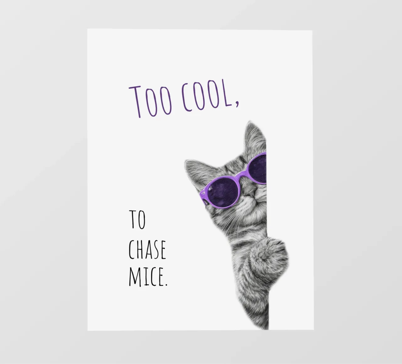 Gatto fresco telo in pvc da Melanie Viola