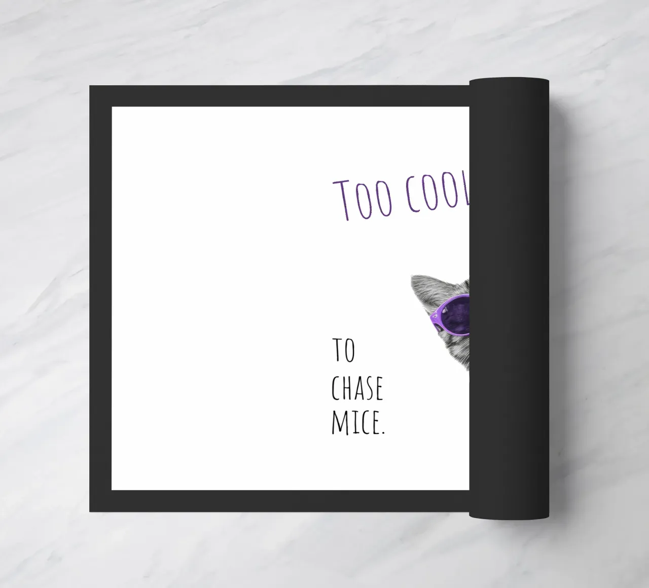 Gatto fresco zerbino da Melanie Viola