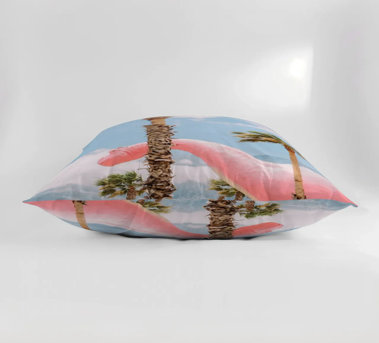 Pink Cabazon Dinosaur cuscino da patiphotography