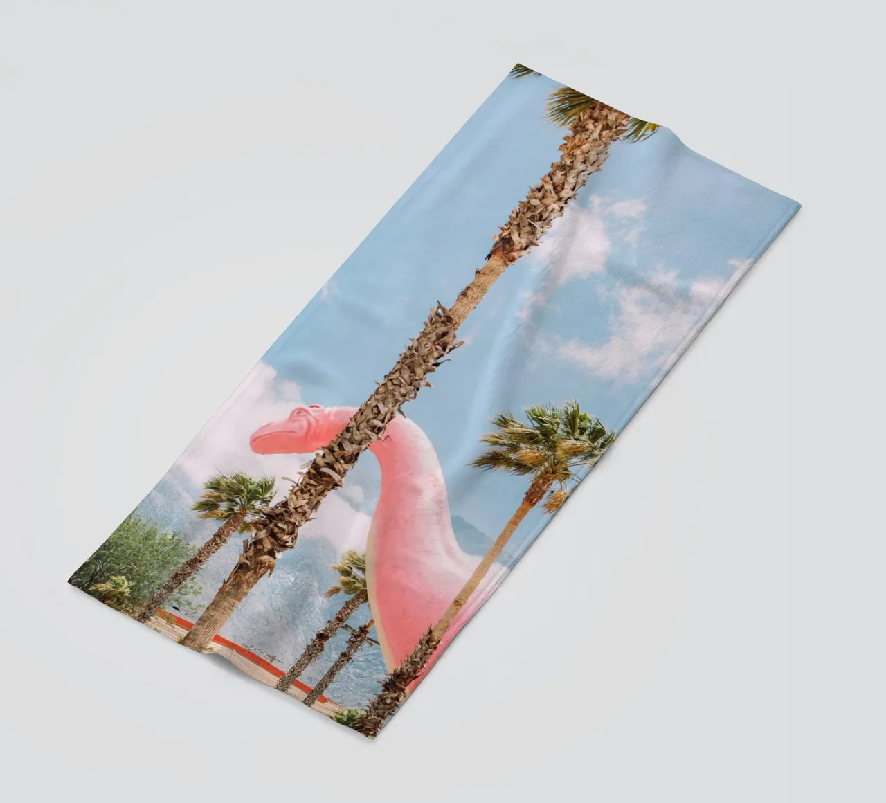 Pink Cabazon Dinosaur telo mare da patiphotography