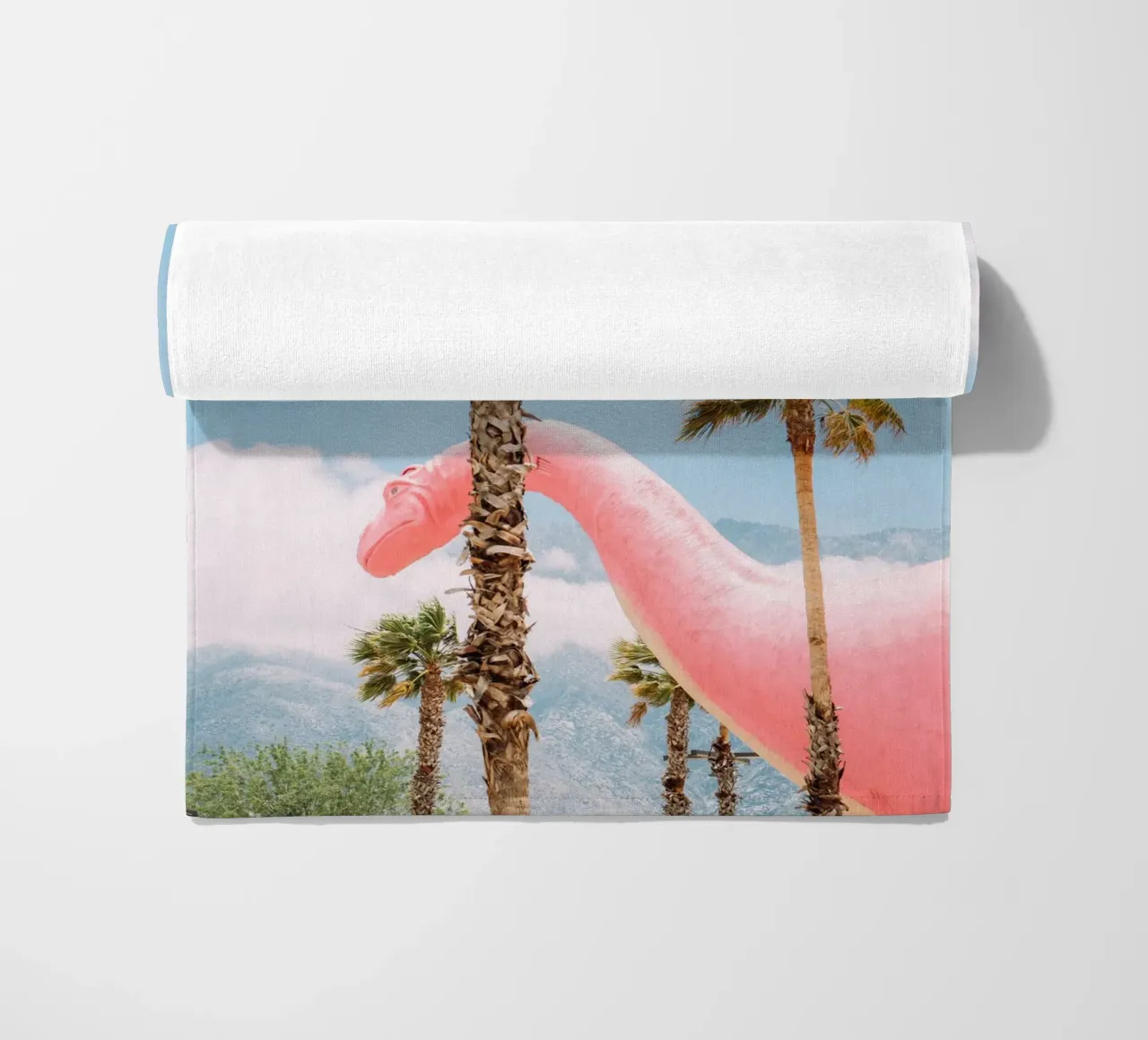 Pink Cabazon Dinosaur telo mare da patiphotography