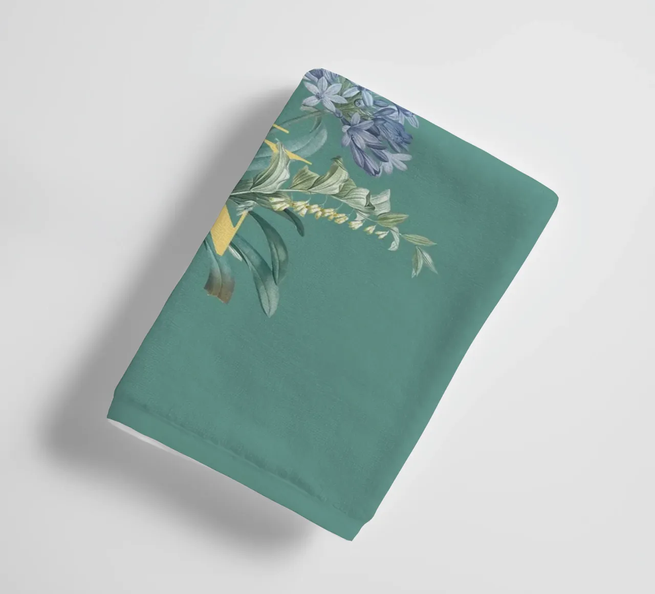 Moin Botanik Vintage Jaune Vert serviette de bain de Studio Frances M