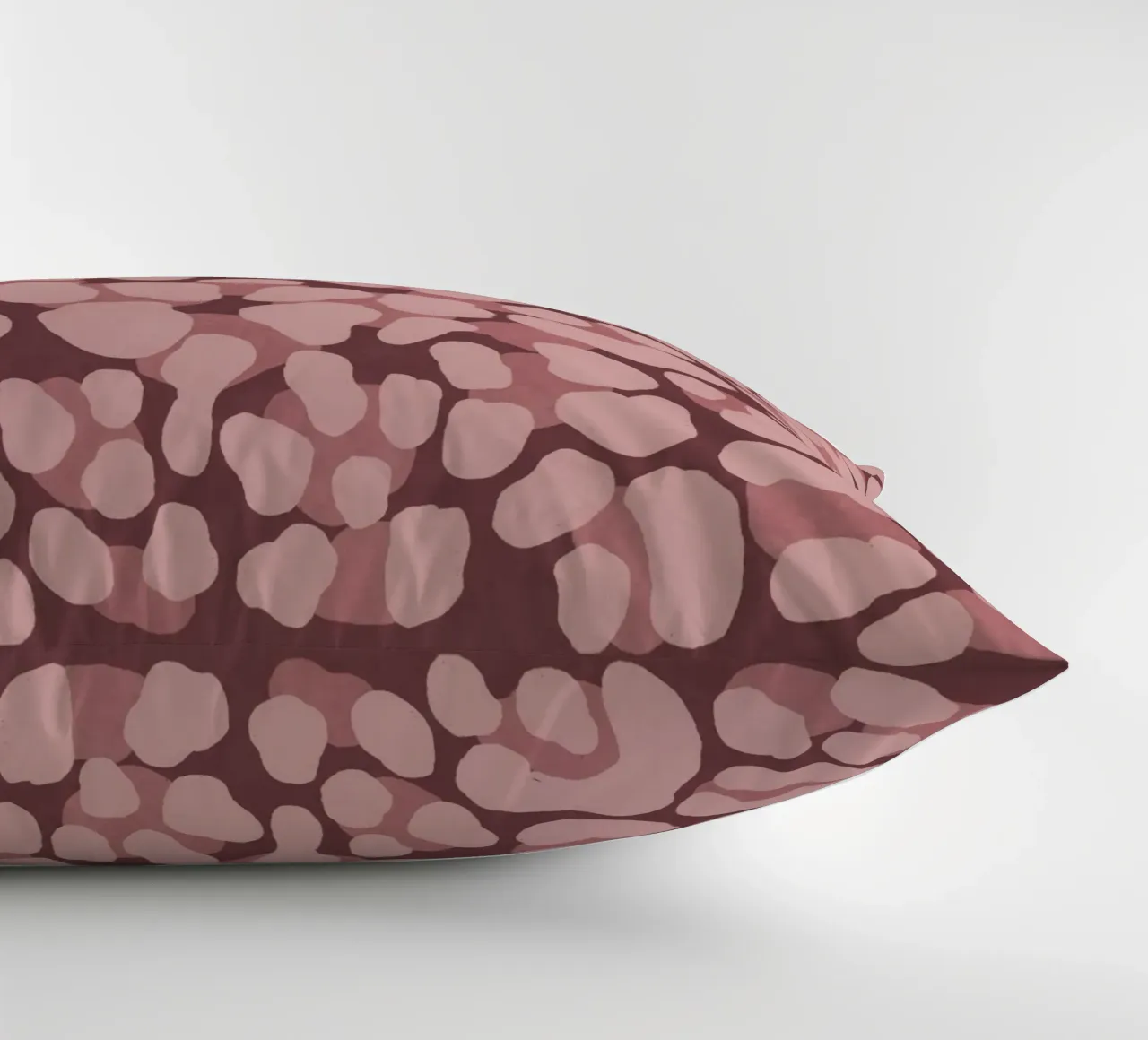 Leo Print. Leo Pattern with Autumn Vibes and Heart. decorative cushion by CalliLetters2