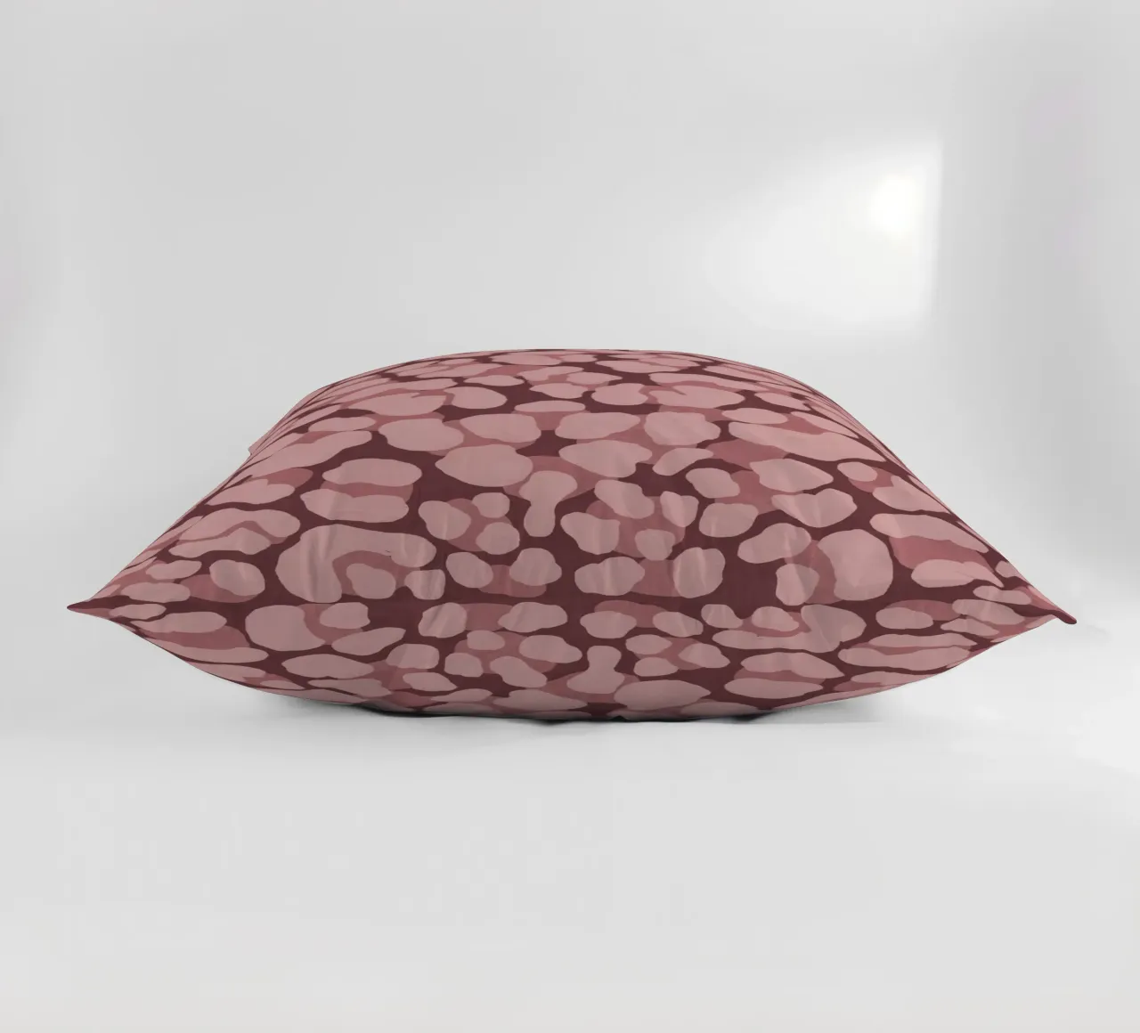 Leo Print. Leo Pattern with Autumn Vibes and Heart. decorative cushion by CalliLetters2