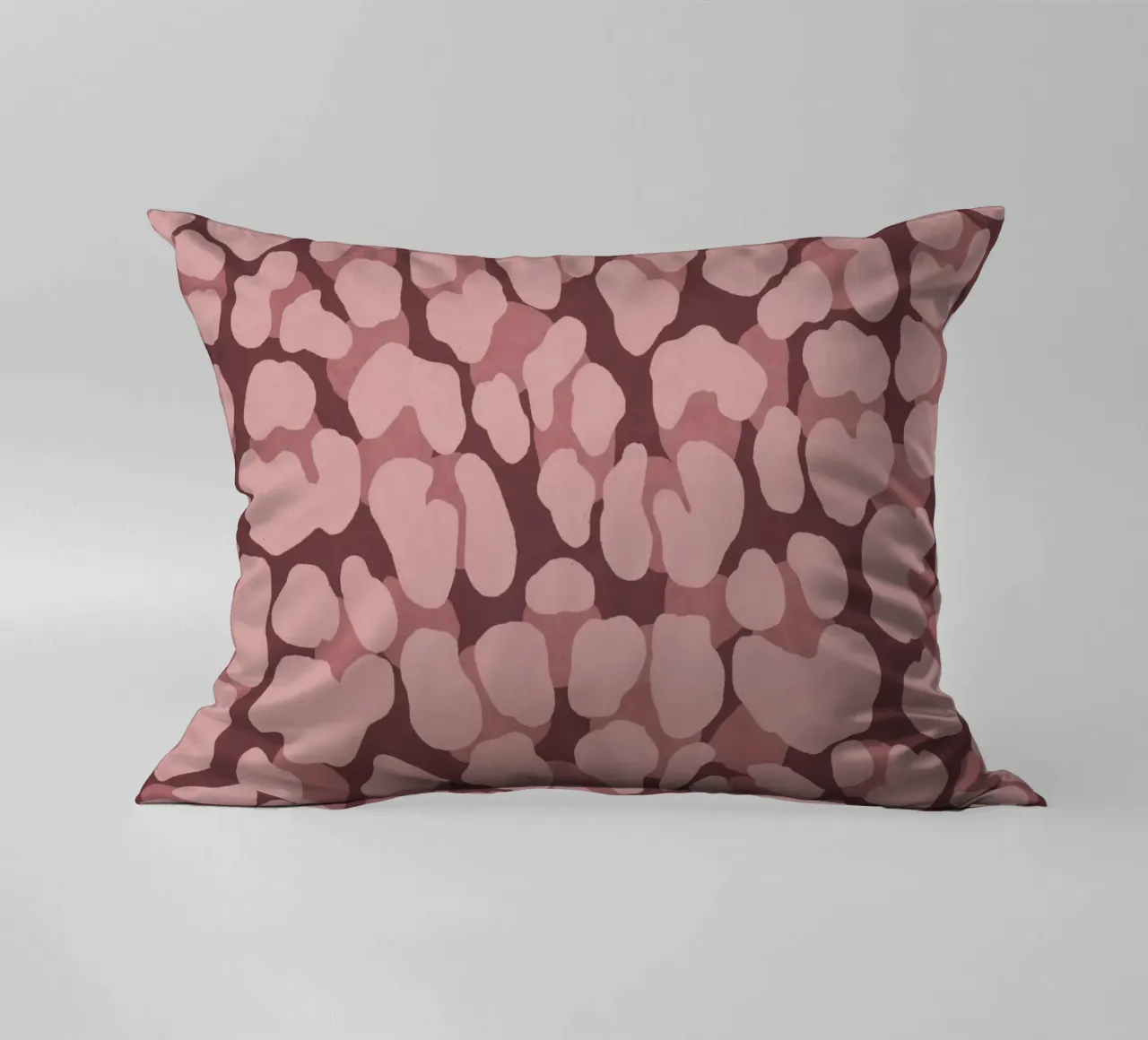 Leo Print. Leo Pattern with Autumn Vibes and Heart. decorative cushion by CalliLetters2