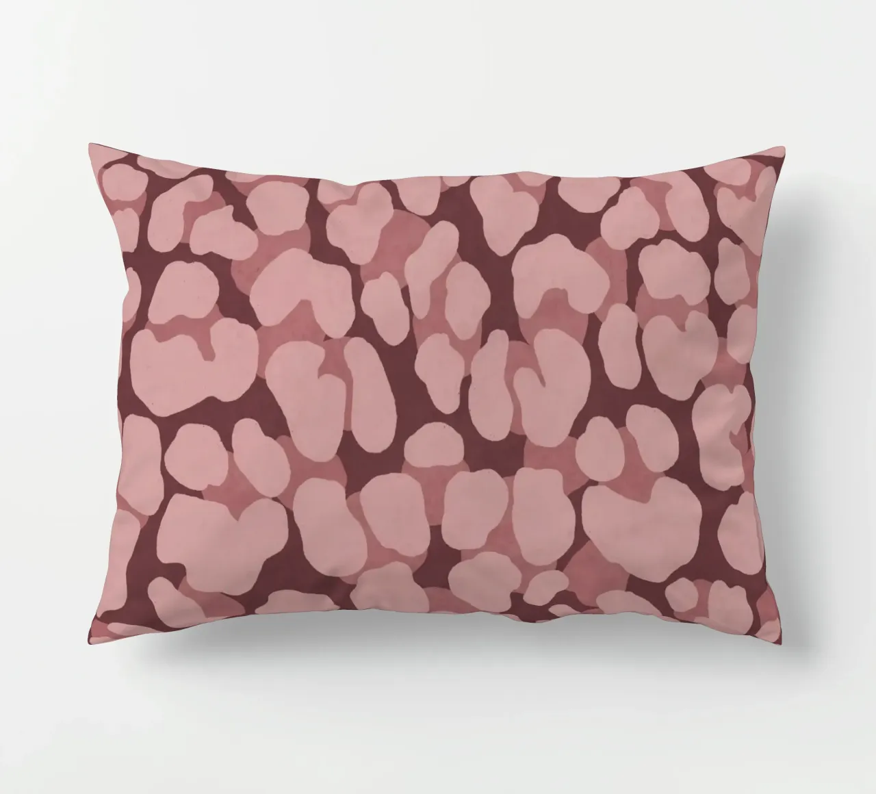 Leo Print. Leo Pattern with Autumn Vibes and Heart. decorative cushion by CalliLetters2