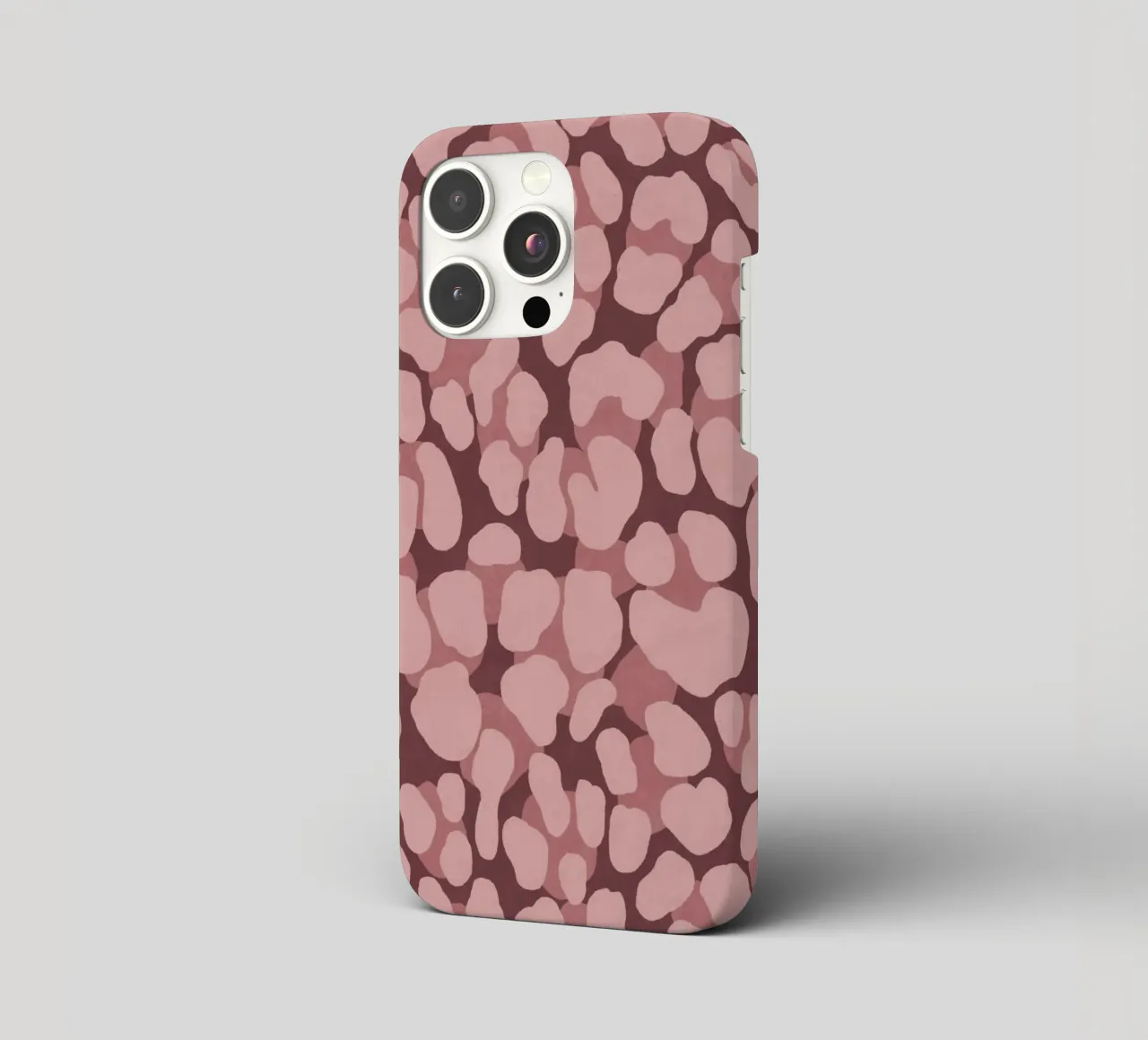 Leo Print. Leo Pattern with Autumn Vibes and Heart. iphone case by CalliLetters2