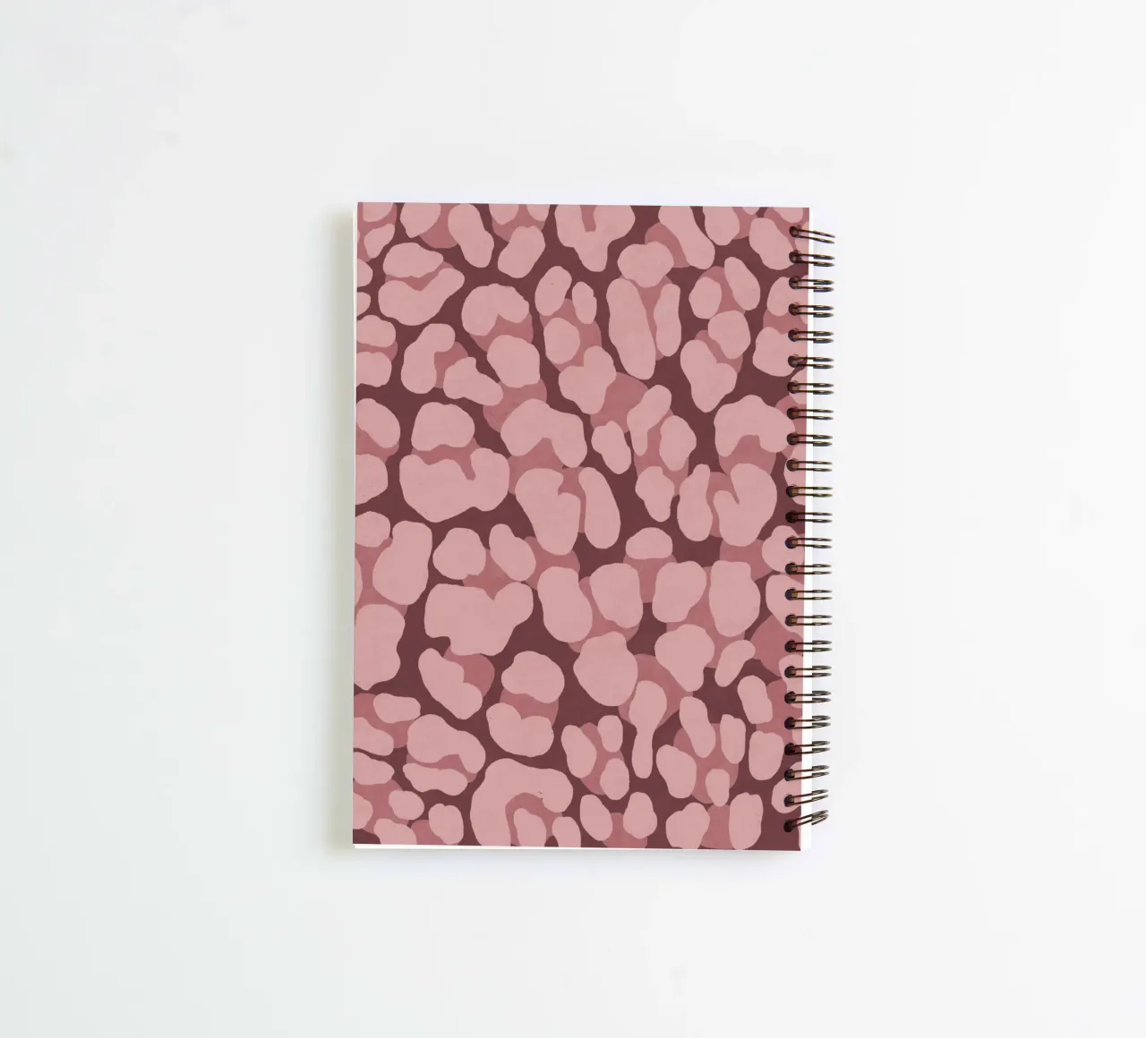 Leo Print. Leo Pattern with Autumn Vibes and Heart. spiral notebook by CalliLetters2