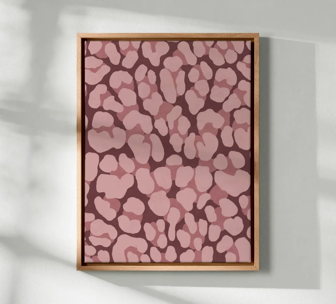 Leo Print. Leo Pattern with Autumn Vibes and Heart. canvas by CalliLetters2