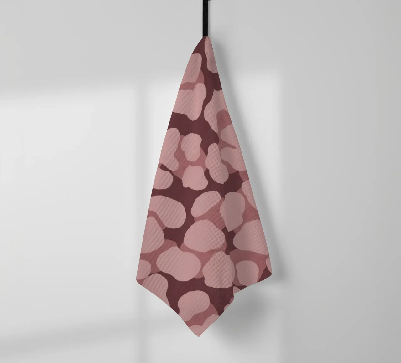 Leo Print. Leo Pattern with Autumn Vibes and Heart. tea towel by CalliLetters2