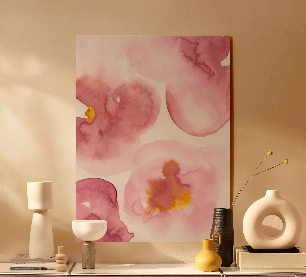 Soft florals plexiglass da Jasmyncheng