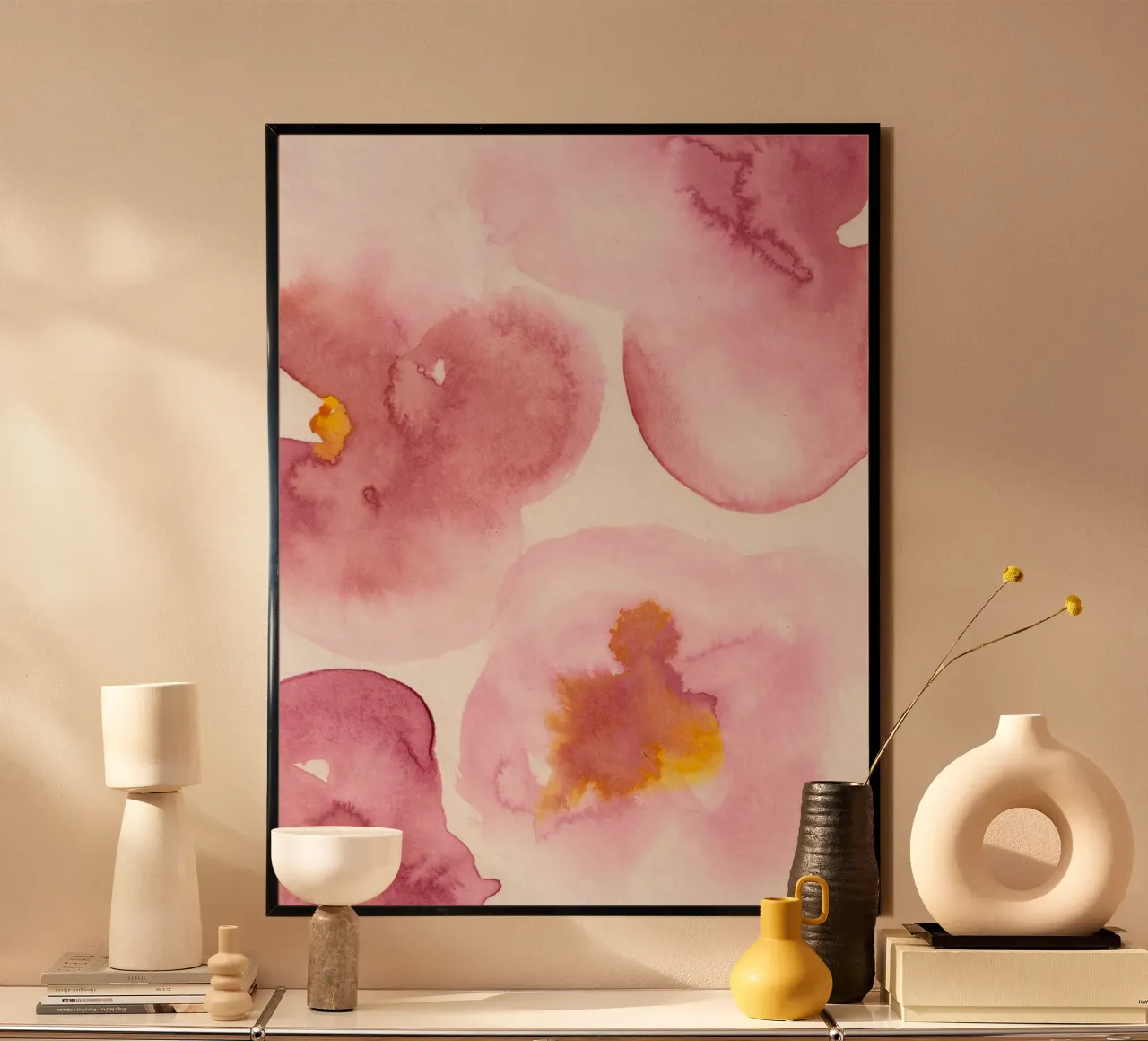 Soft florals poster da shadowedsunstudio