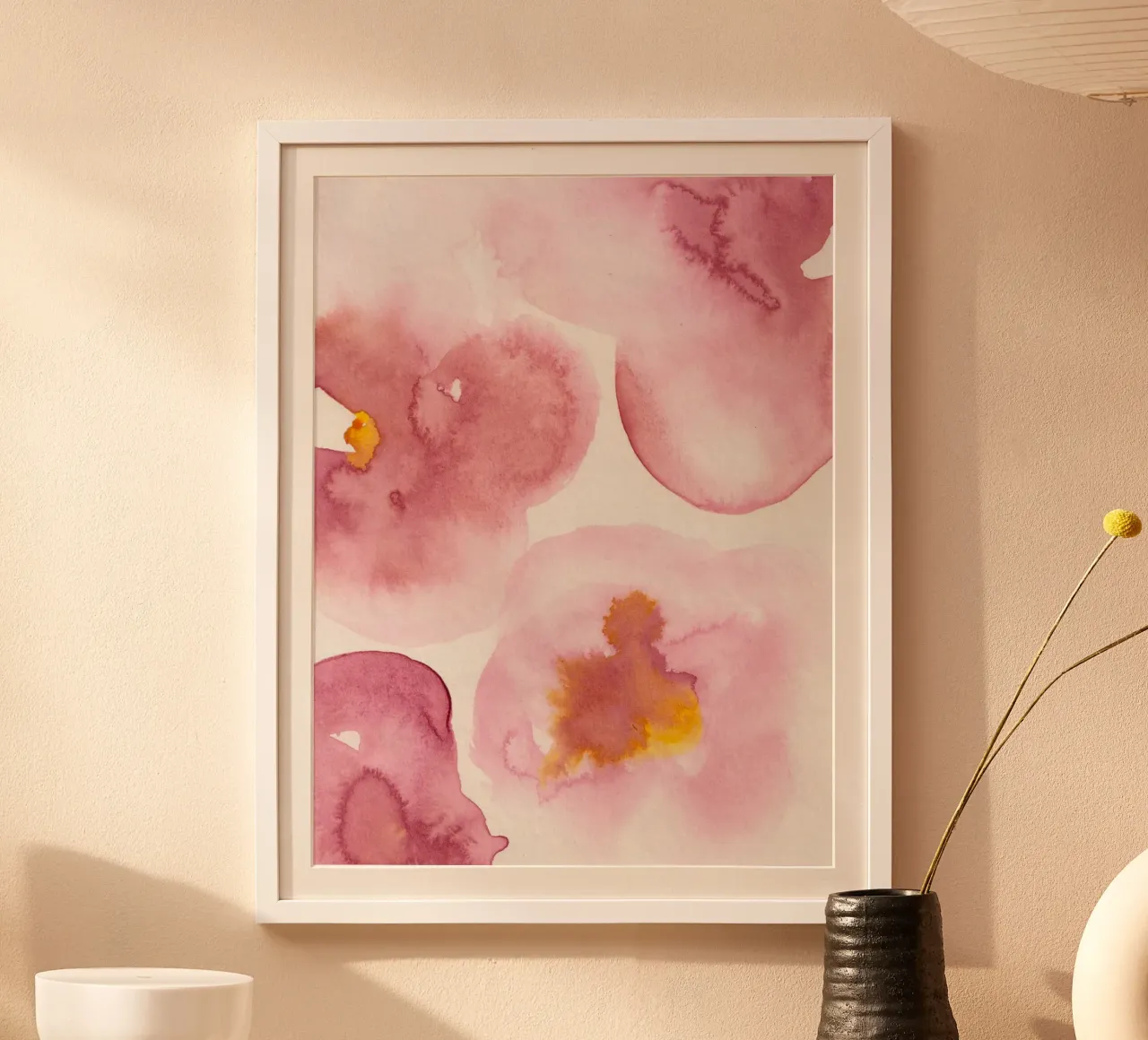 Soft florals poster da shadowedsunstudio