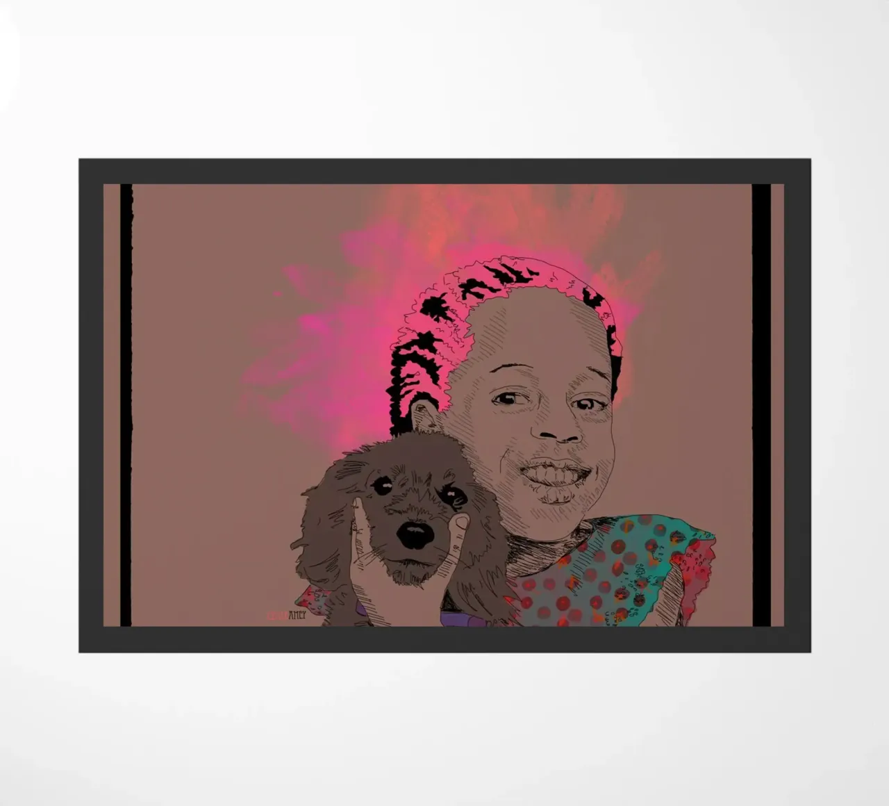 Pure Joy and a Dog zerbino da La Belette Rose