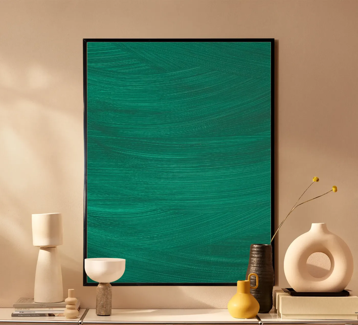 Brushstrokes poster van Pia