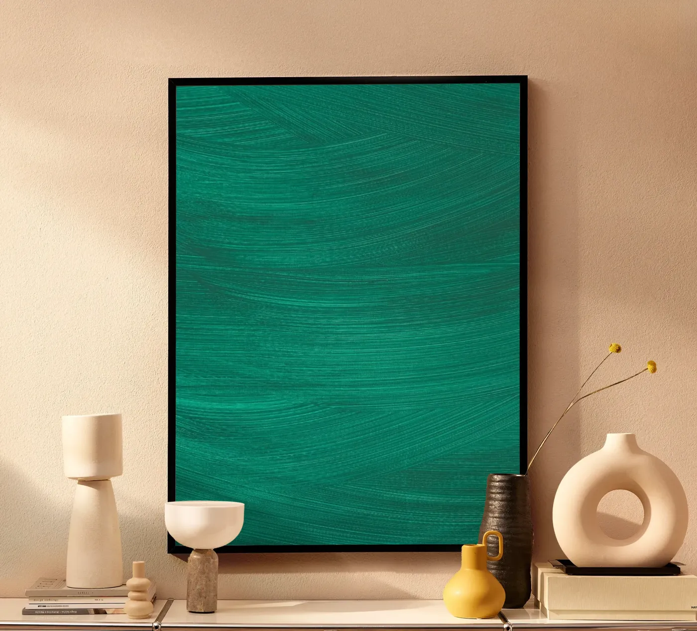 Brushstrokes poster van Pia