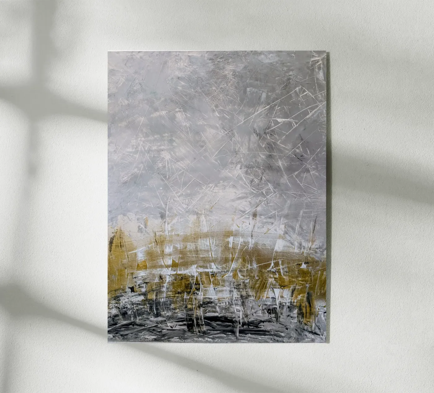 Lines 2 acryl van Pia