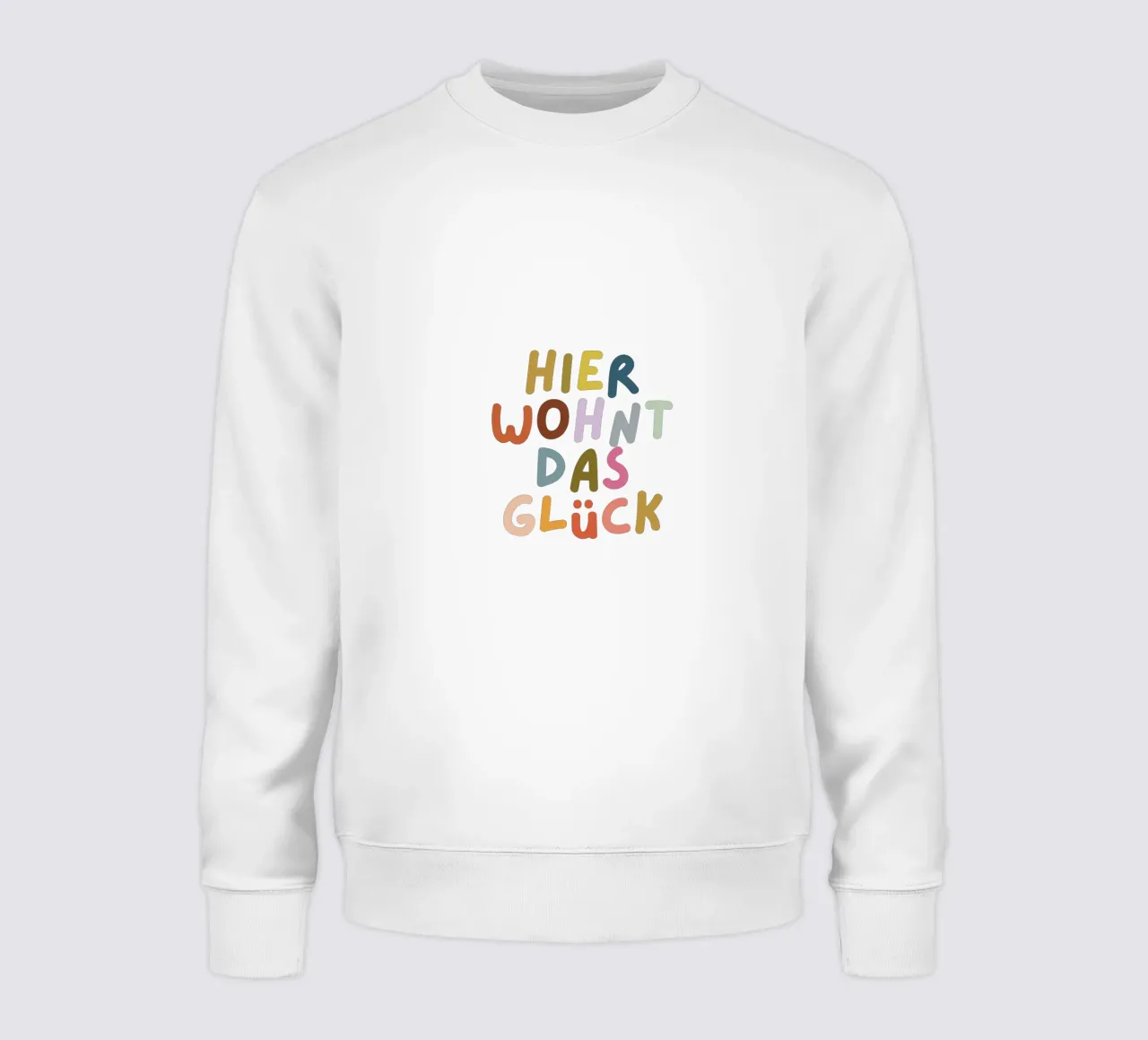 Hier wohnt das Glück felpa da PurePeachKids