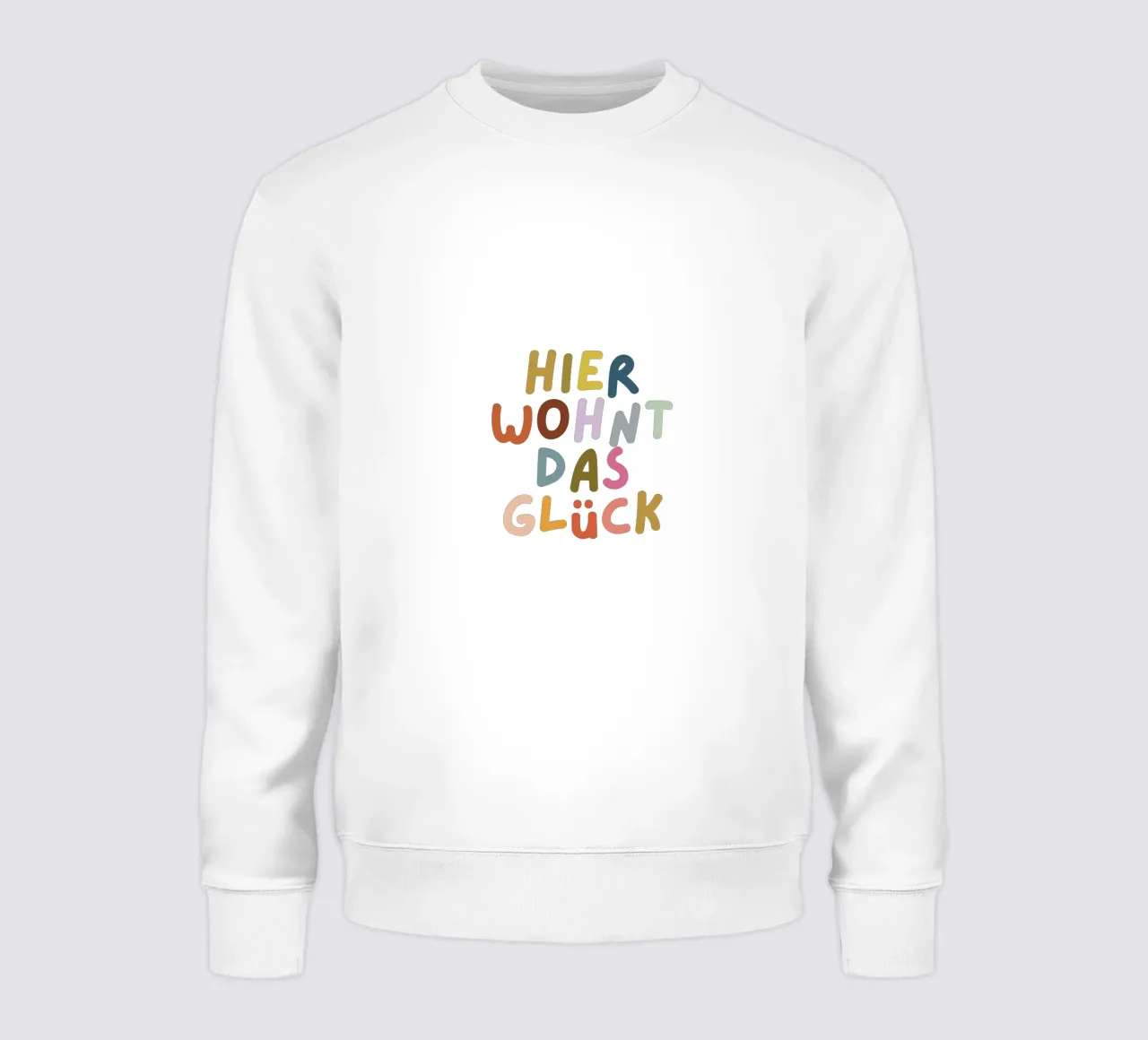 Hier wohnt das Glück felpa da PurePeachKids