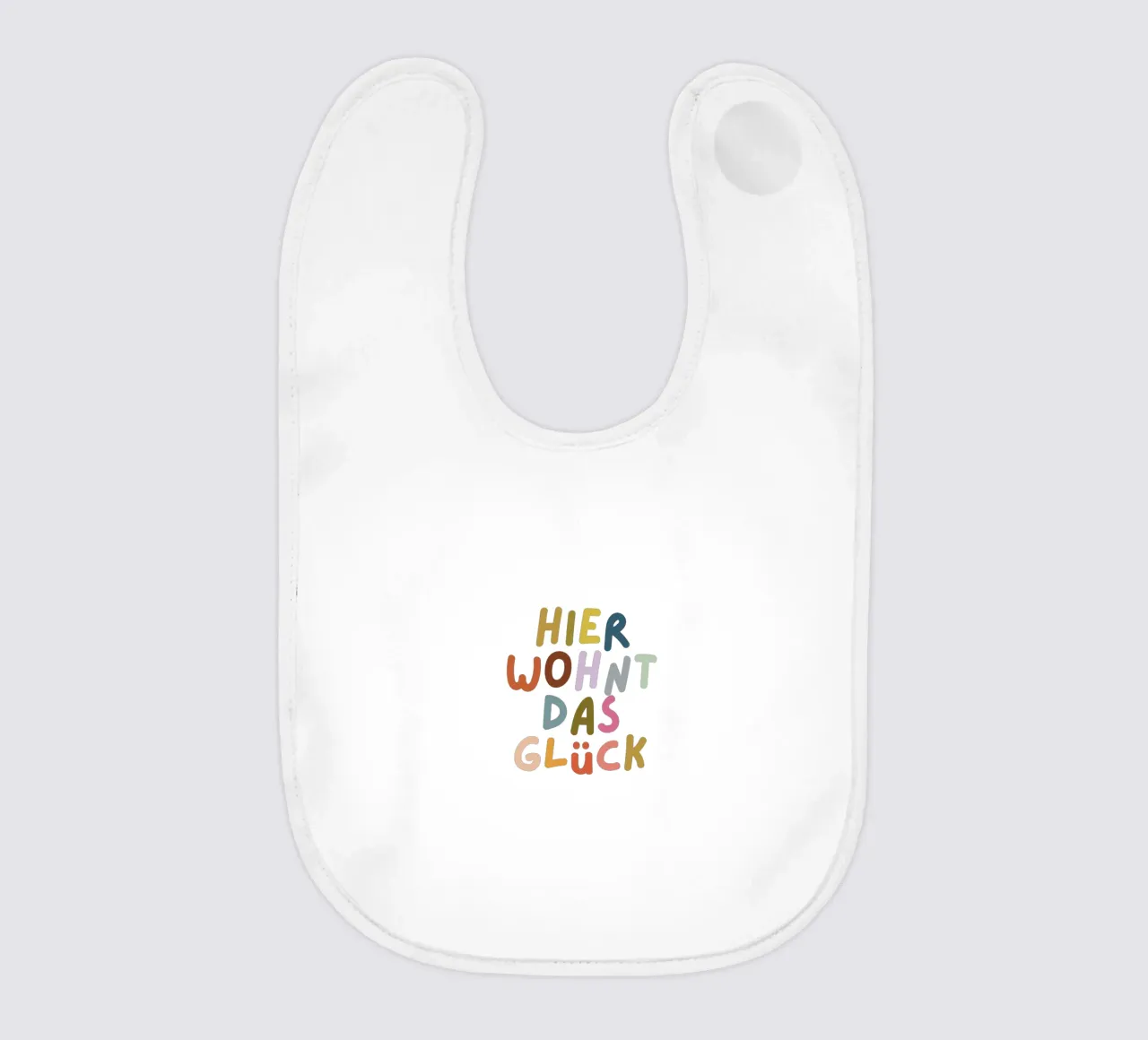 Hier wohnt das Glück bavaglino da PurePeachKids