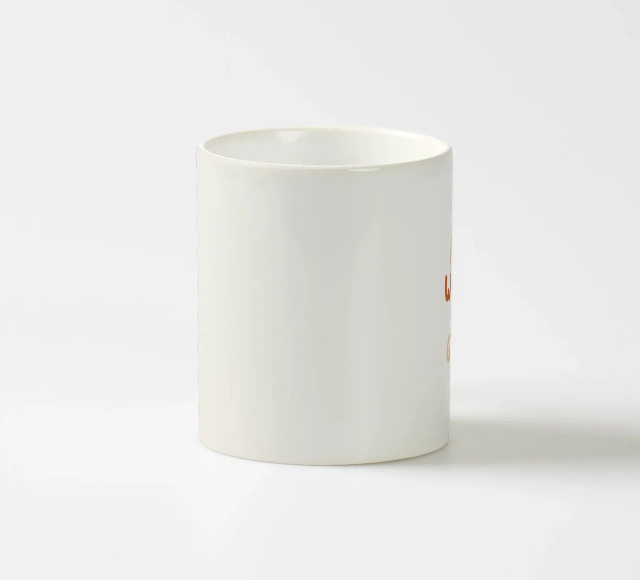 Hier wohnt das Glück tazza in ceramica da PurePeachKids