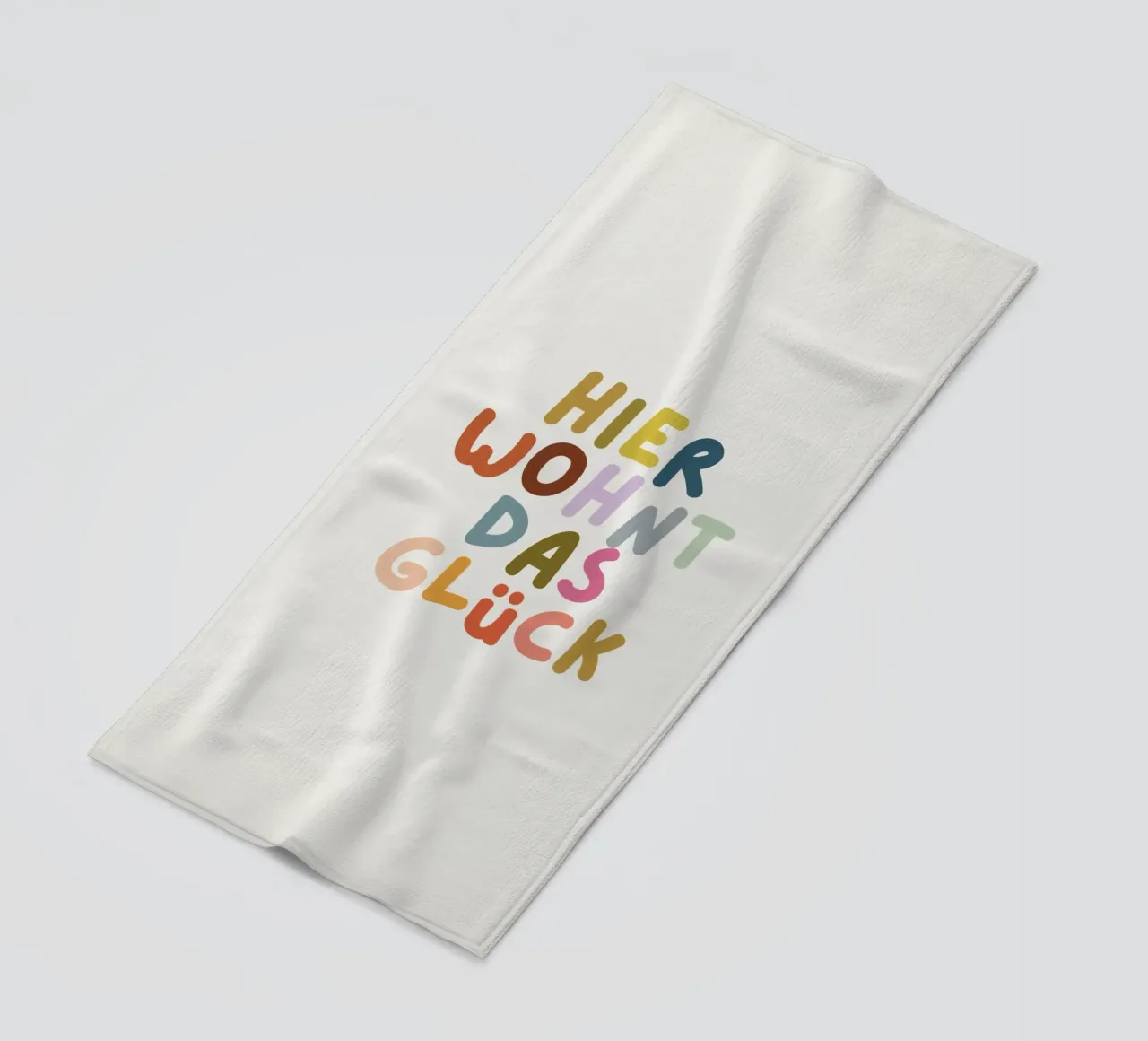 Hier wohnt das Glück telo mare da PurePeachKids