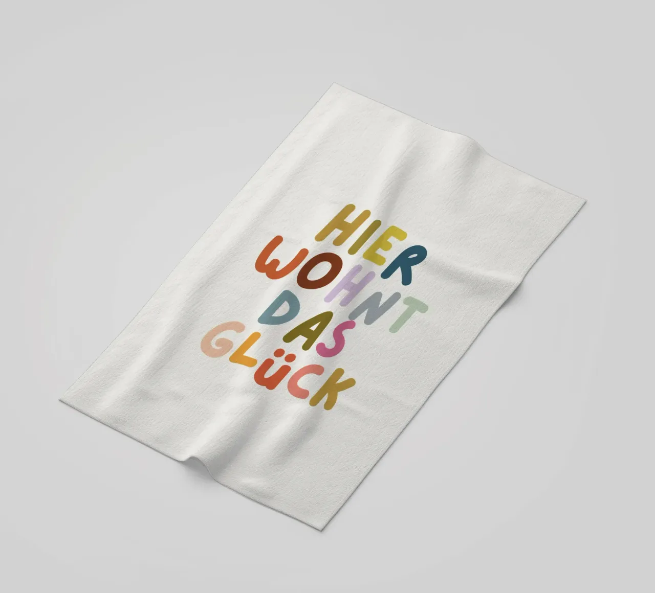 Hier wohnt das Glück telo mare da PurePeachKids