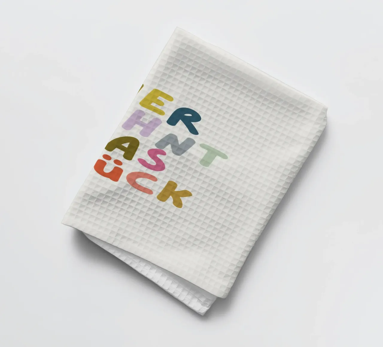 Hier wohnt das Glück canovaccio da cucina da PurePeachKids