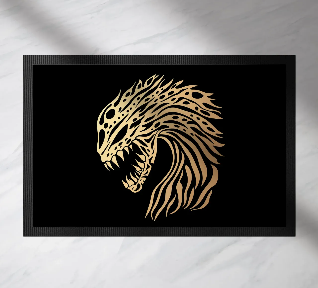 Alieno d'oro Giger zerbino da Autofocus