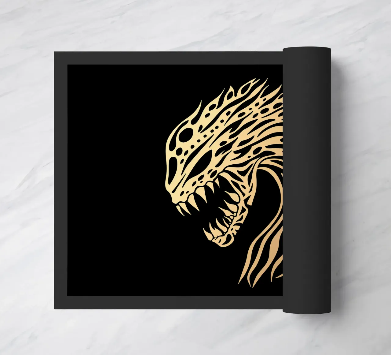 Alieno d'oro Giger zerbino da Autofocus