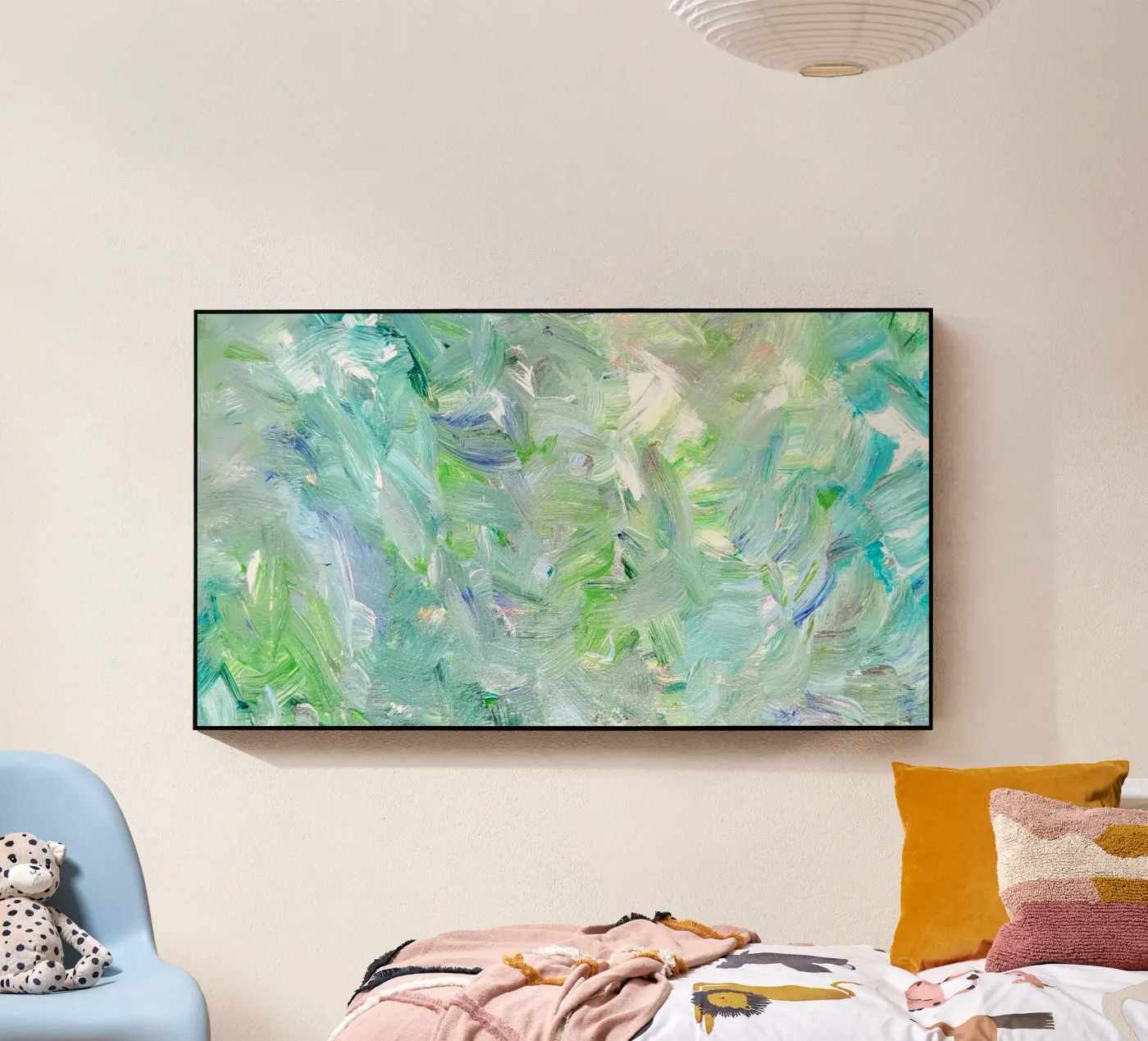 Spring Brushstrokes plexiglas de Pia