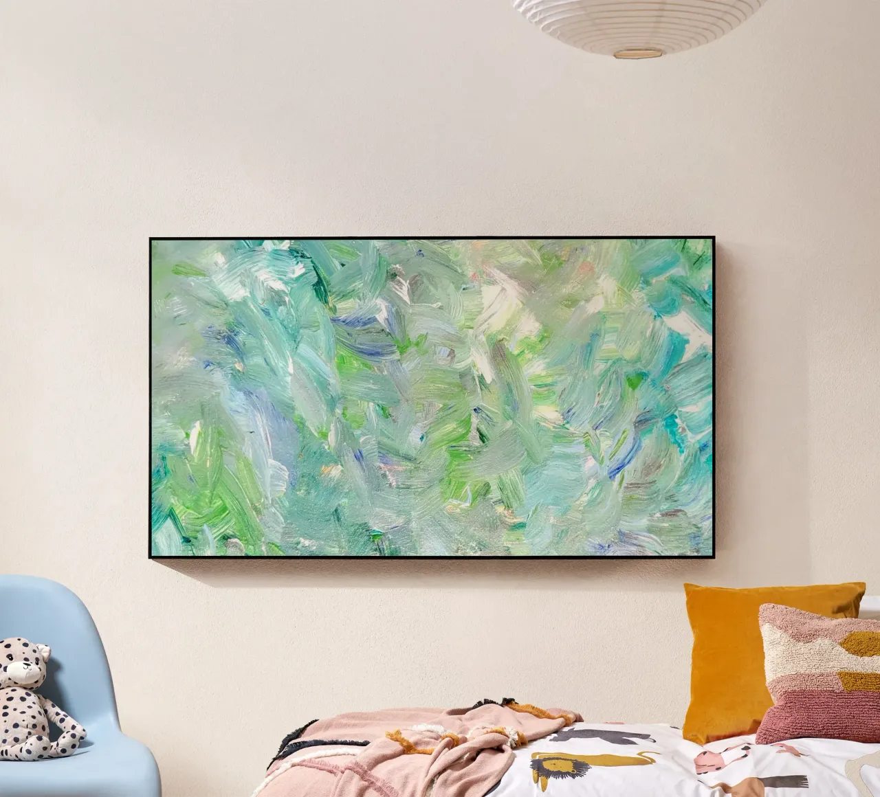 Spring Brushstrokes plexiglass da Pia