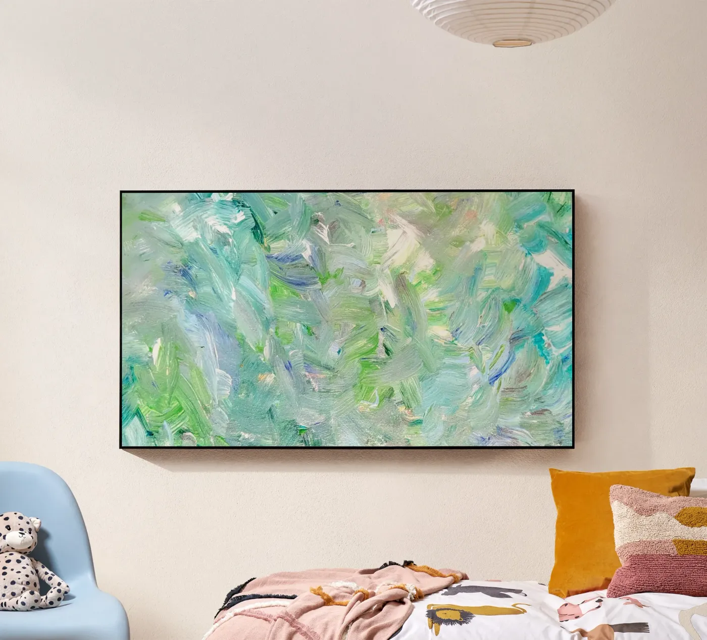Spring Brushstrokes plexiglass da Pia