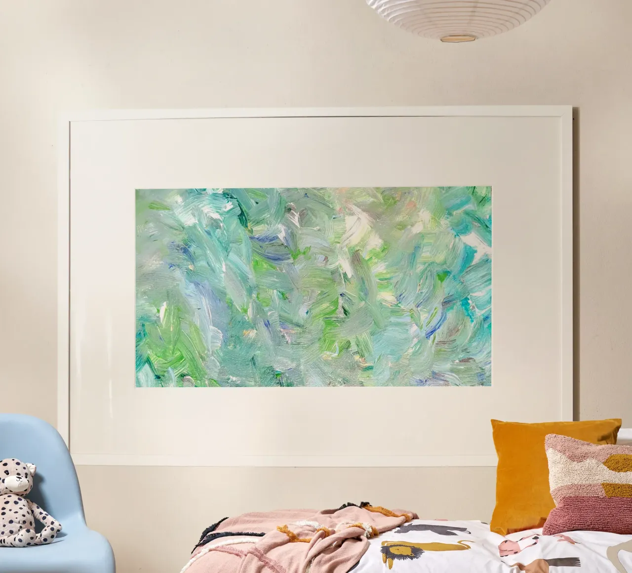 Spring Brushstrokes poster da Pia