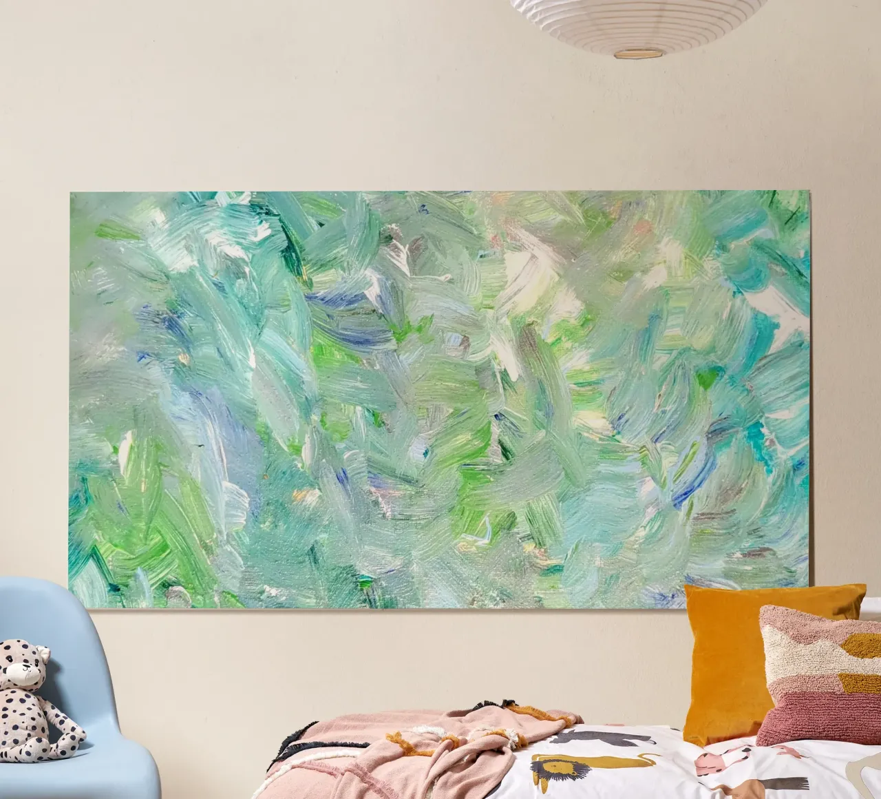 Spring Brushstrokes poster da Pia