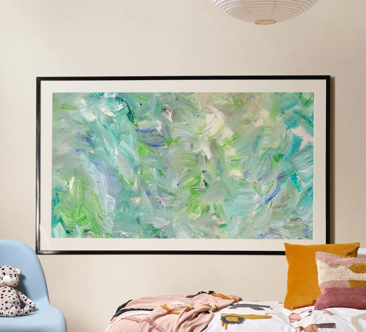 Spring Brushstrokes poster da Pia